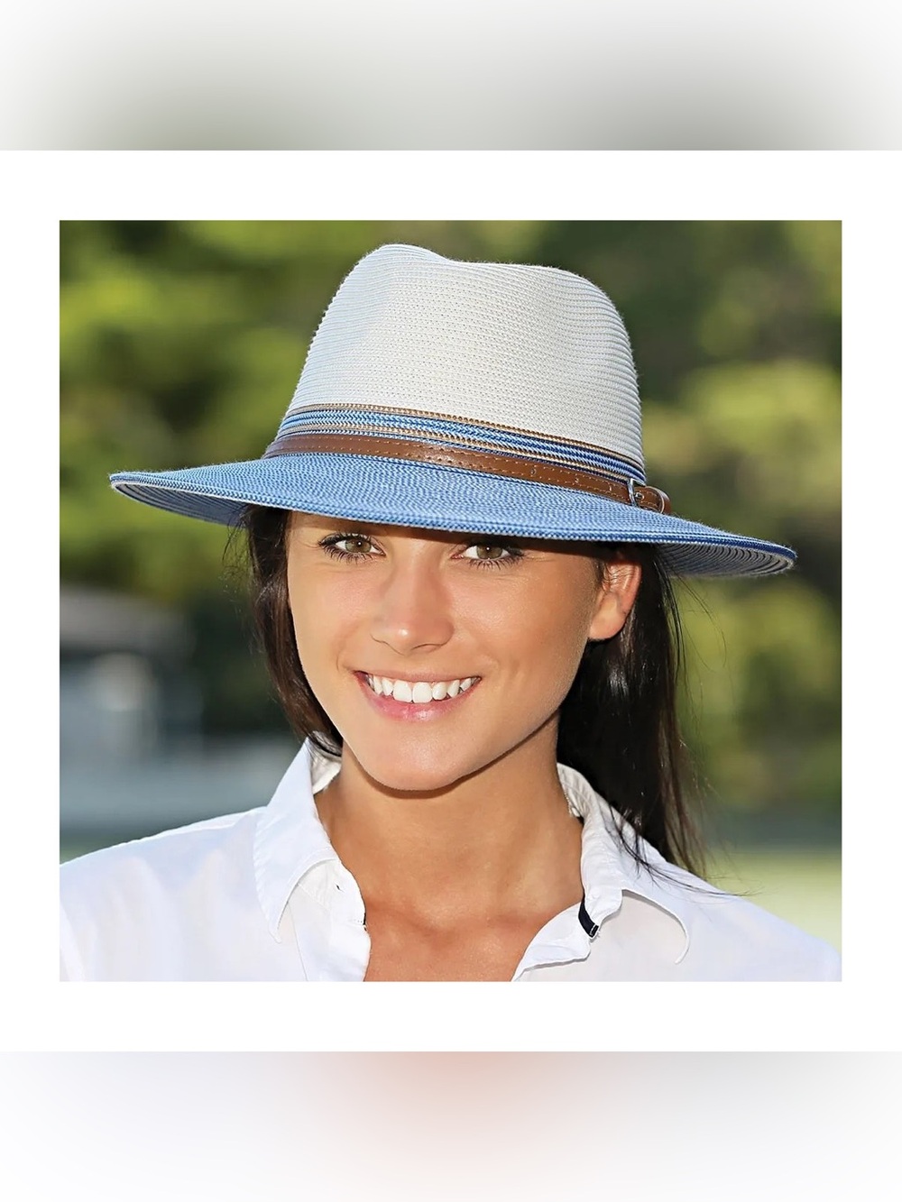 Petite Kristy Fedora — Petite size (55 cm). The Petite Kristy is a stylish fedor